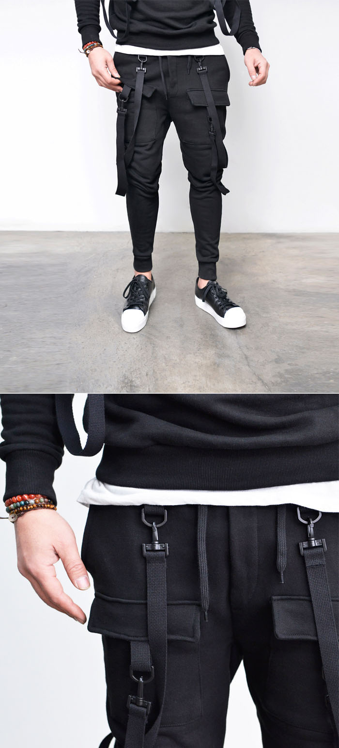 baggy cargo sweatpants